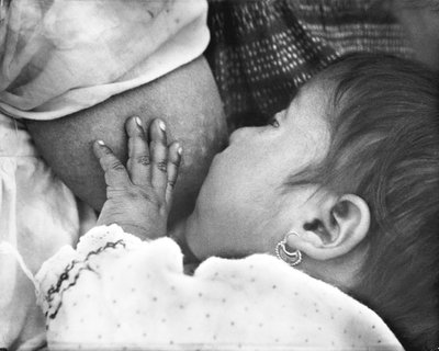 Baby Nursing (Conchita with Her Mother Luz Jimenez), Mexico City by Tina Modotti